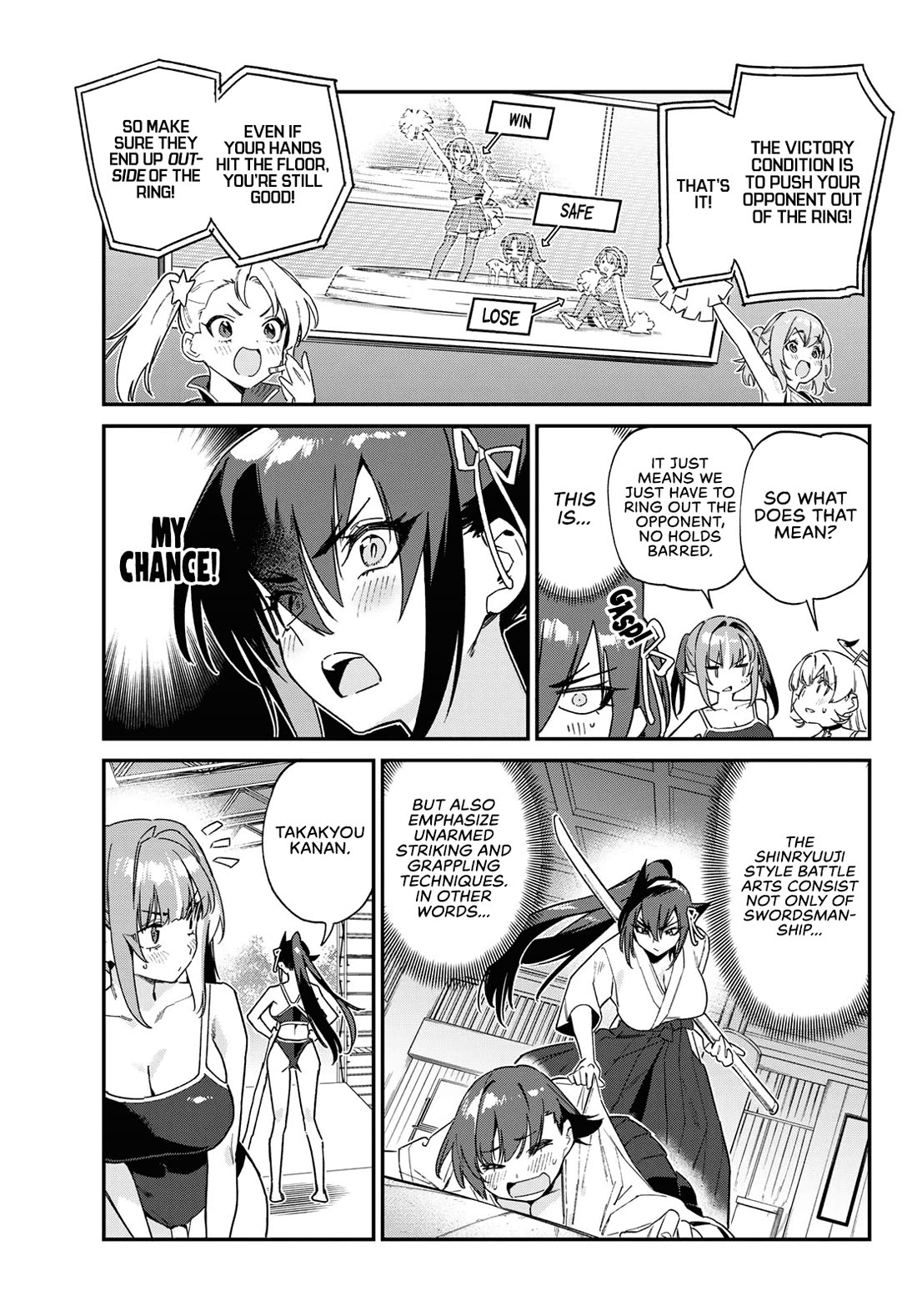 Kanan-sama Is Easy as Hell! Chapter 118 page 7 - Chapter 118: Kanan and Gang’s Miss Pageant - Round 2!