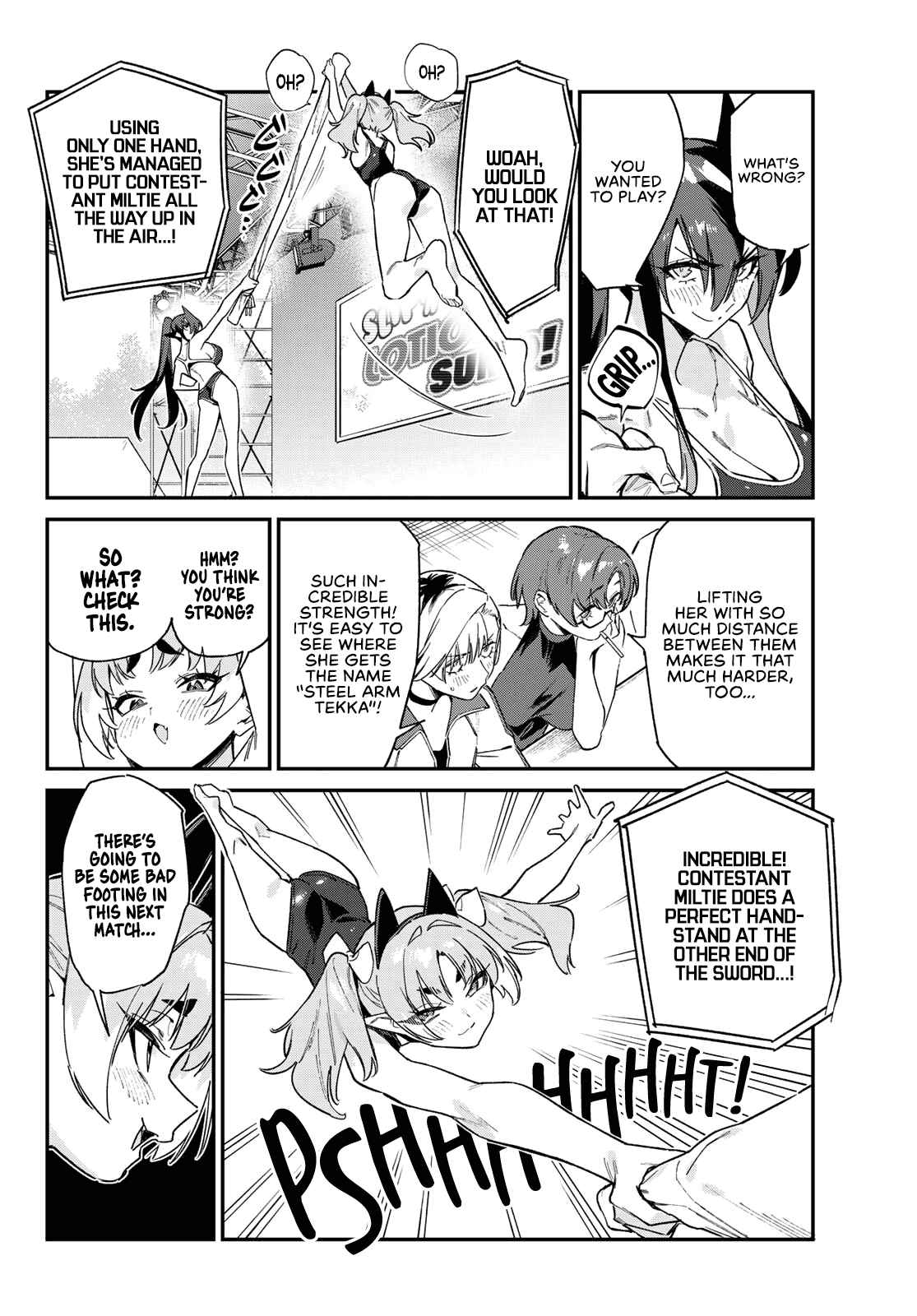 Kanan-sama Is Easy as Hell! Chapter 119 page 3 - Chapter 119: Round Two’s Tekka vs. Miltie!