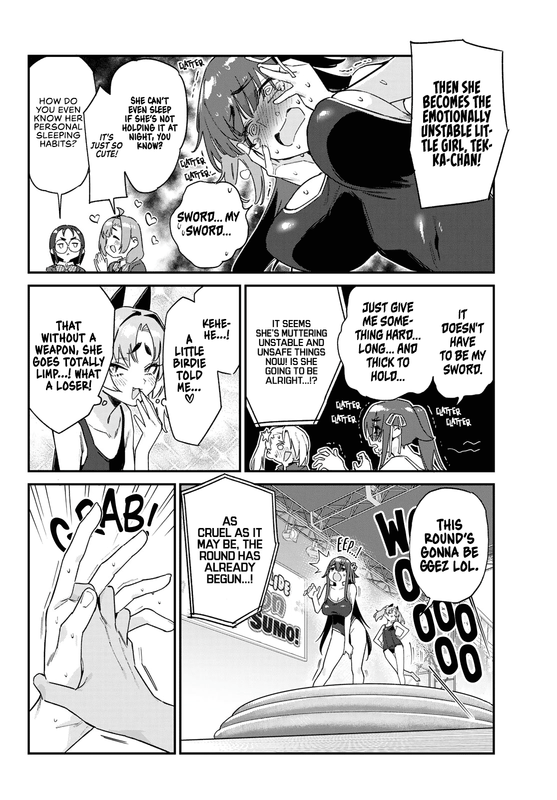 Kanan-sama Is Easy as Hell! Chapter 119 page 7 - Chapter 119: Round Two’s Tekka vs. Miltie!