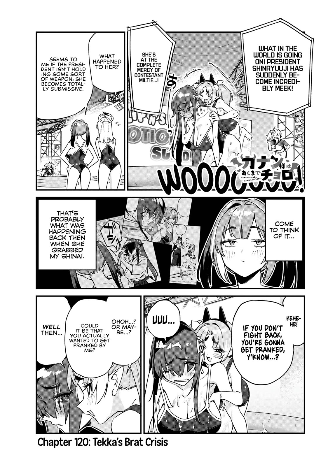 Kanan-sama Is Easy as Hell! Chapter 120 page 2 - Chapter 120: Tekka’s Brat Crisis