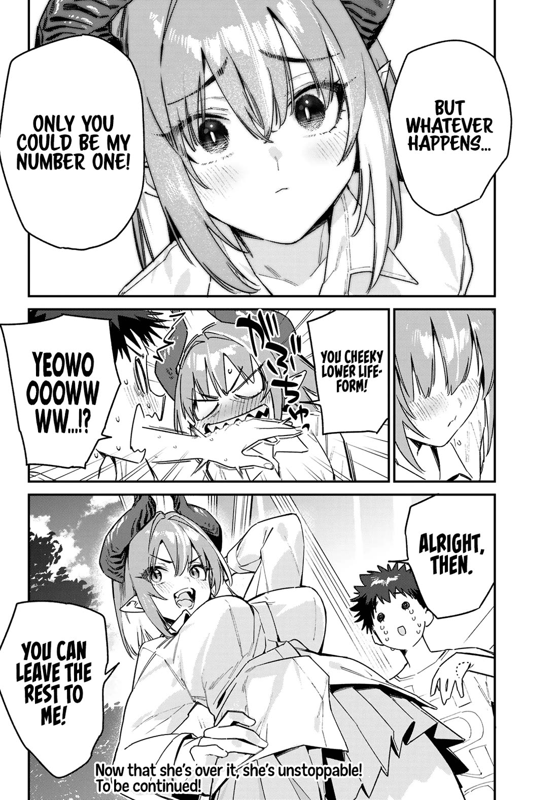 Kanan-sama Is Easy as Hell! Chapter 127 page 9 - Chapter 127: Kanan and Kyougi’s Talk