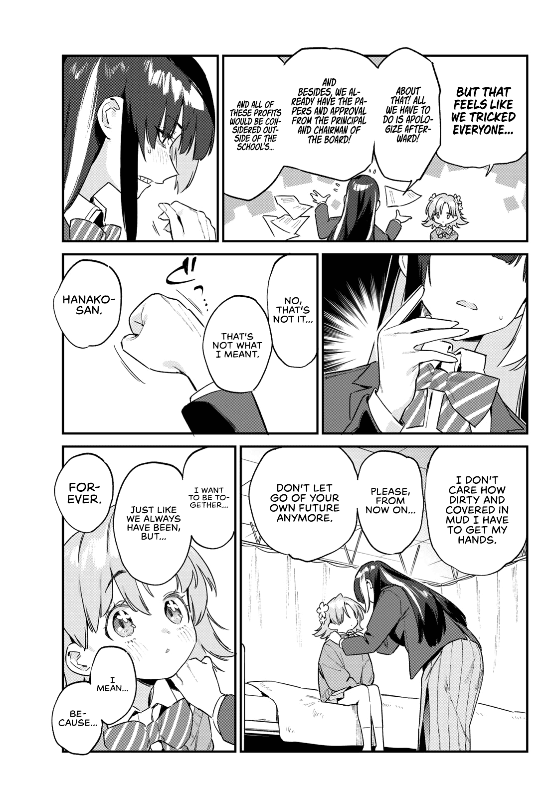 Kanan-sama Is Easy as Hell! Chapter 128 page 8 - Chapter 128: Hanako’s True Feelings