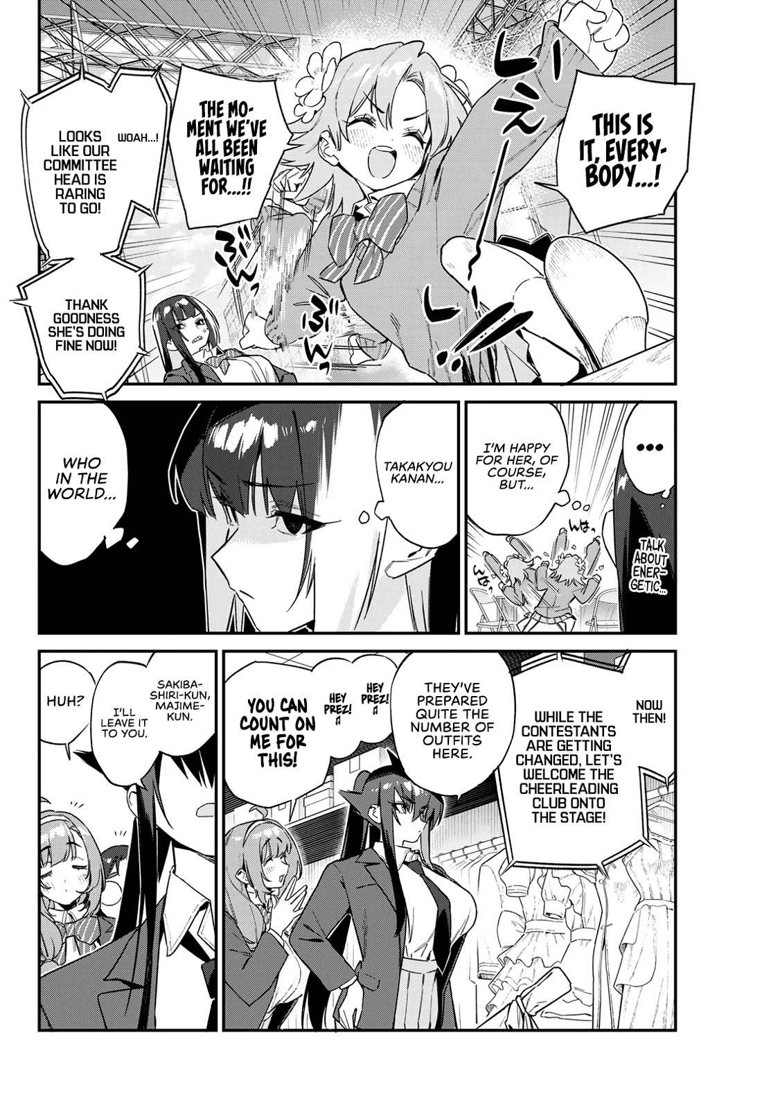 Kanan-sama Is Easy as Hell! Chapter 130 page 4 - Chapter 130: Kanan and the Gang's Pageant Finale