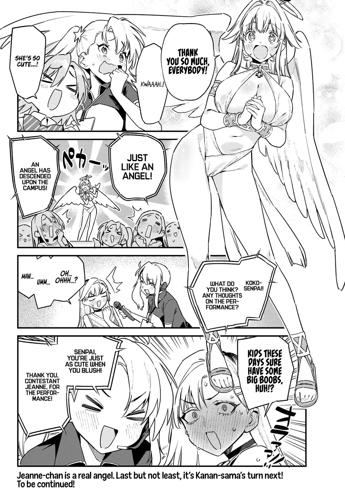 Kanan-sama Is Easy as Hell! Chapter 132 page 9 - Chapter 132: Jeanne’s Angelic Dive