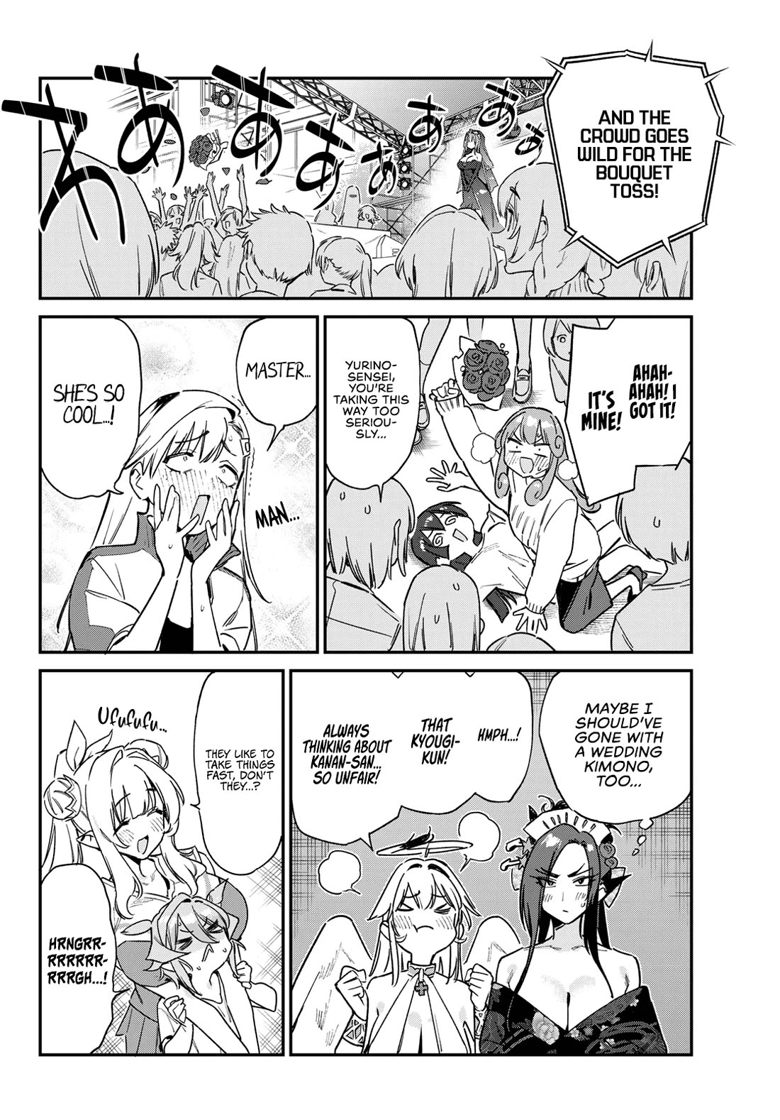 Kanan-sama Is Easy as Hell! Chapter 134 page 7 - Chapter 134: Kanan’s Black Wedding