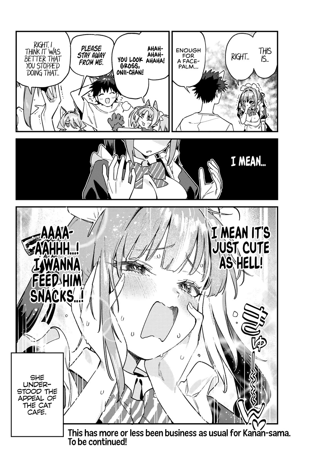 Kanan-sama Is Easy as Hell! Chapter 137 page 11 - Chapter 137: Kanan and Kyougi's Culture Festival Date