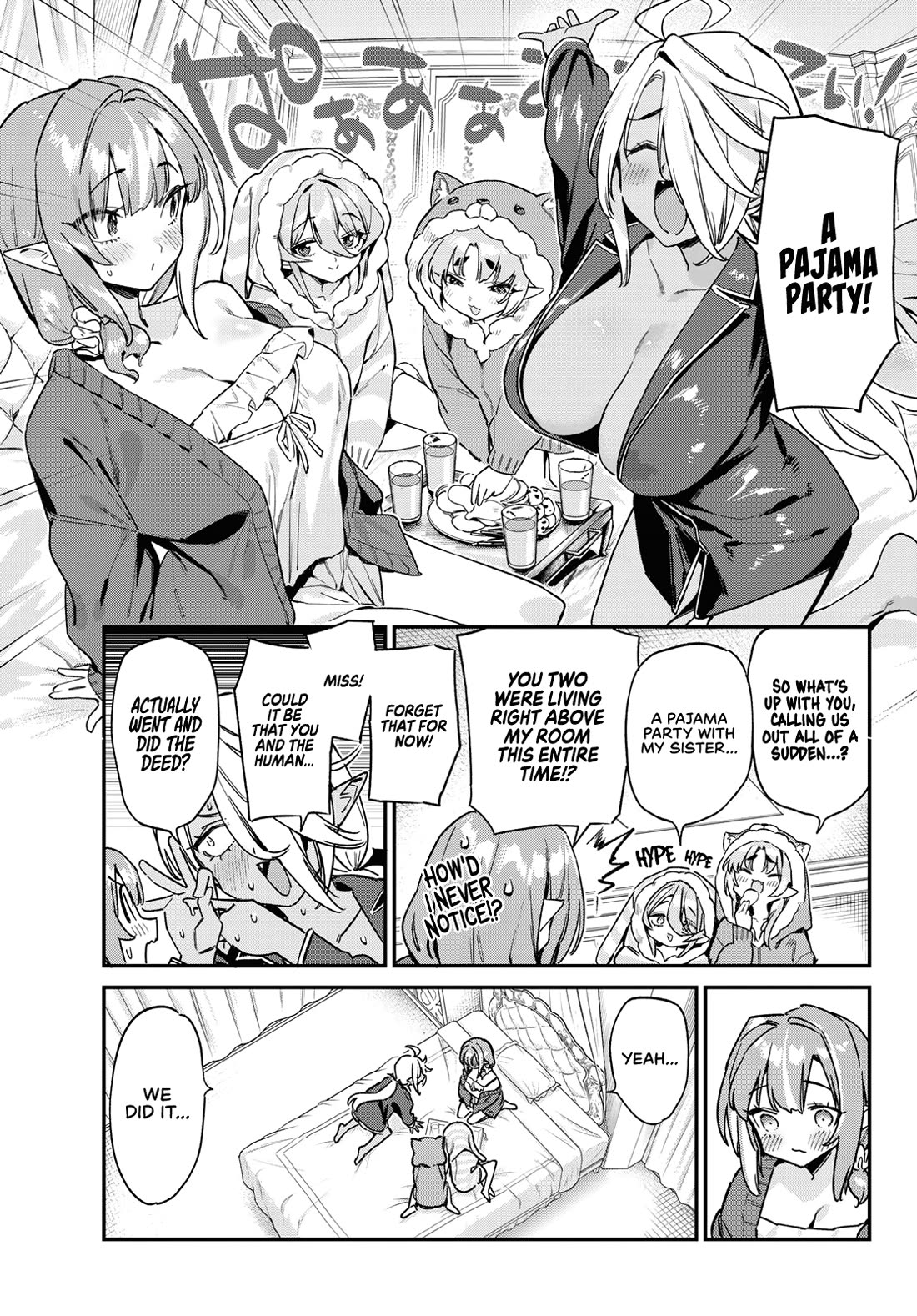 Kanan-sama Is Easy as Hell! Chapter 142 page 4 - Chapter 142: Ami’s Pajama Party Girl’s Night Out