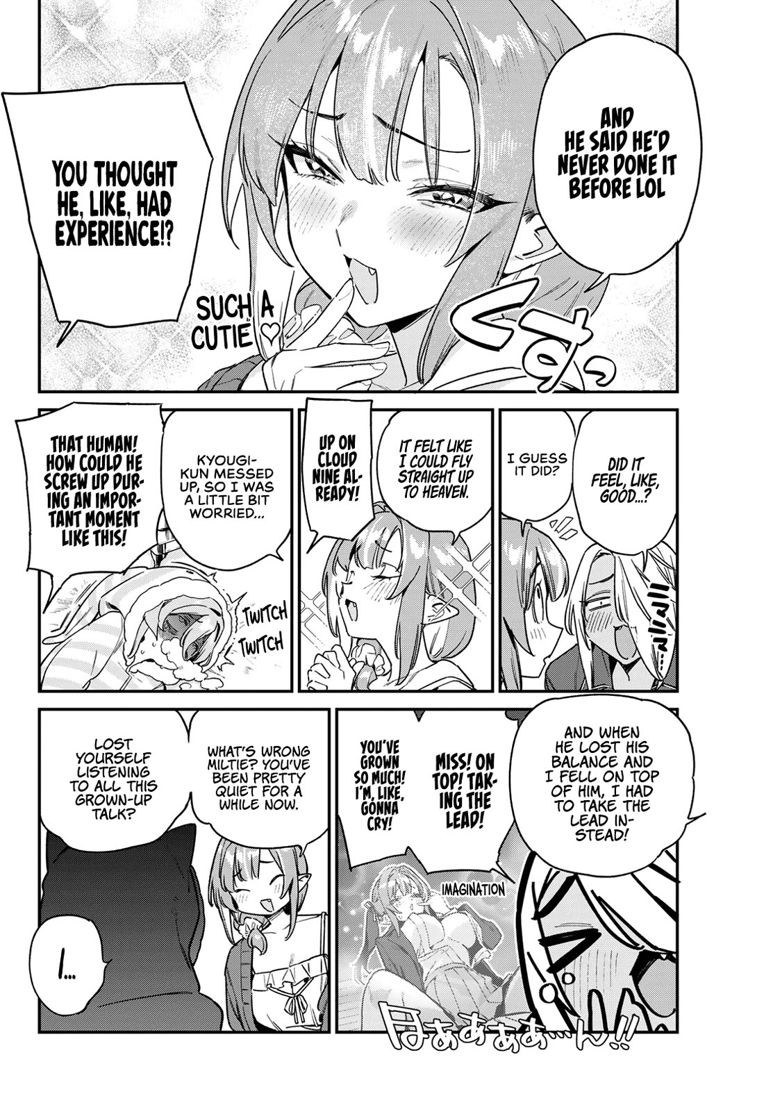 Kanan-sama Is Easy as Hell! Chapter 142 page 7 - Chapter 142: Ami’s Pajama Party Girl’s Night Out