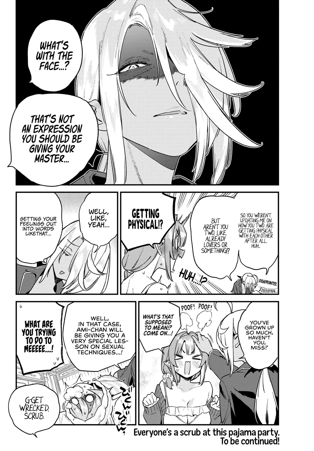 Kanan-sama Is Easy as Hell! Chapter 142 page 9 - Chapter 142: Ami’s Pajama Party Girl’s Night Out