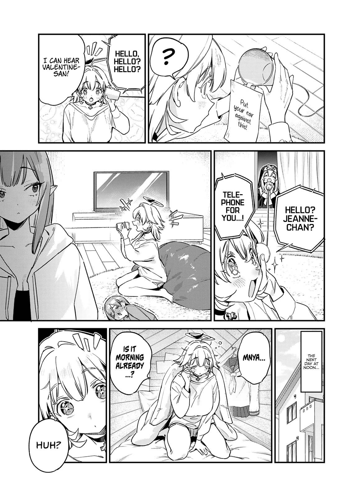 Kanan-sama Is Easy as Hell! Chapter 143 page 6 - Chapter 143: Jeanne’s Smartphone Debut