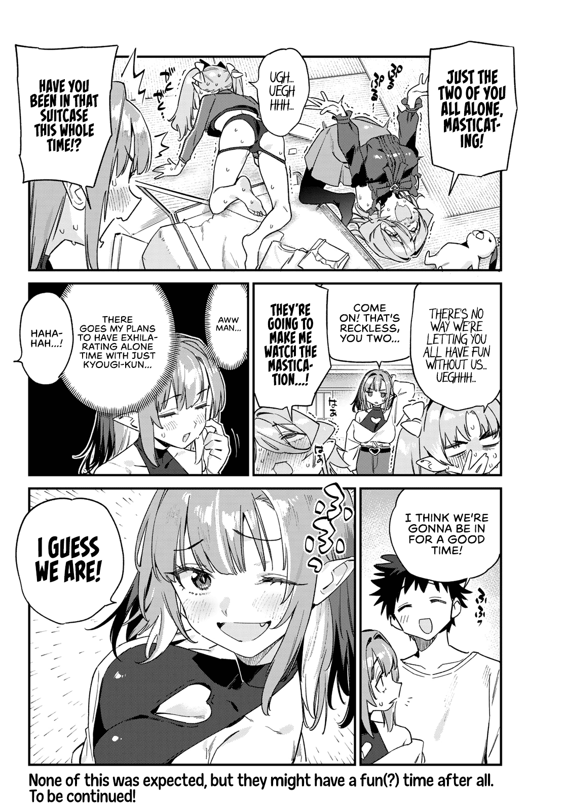 Kanan-sama Is Easy as Hell! Chapter 145 page 9 - Chapter 145: Kanan and Kyougi’s Overnight Date