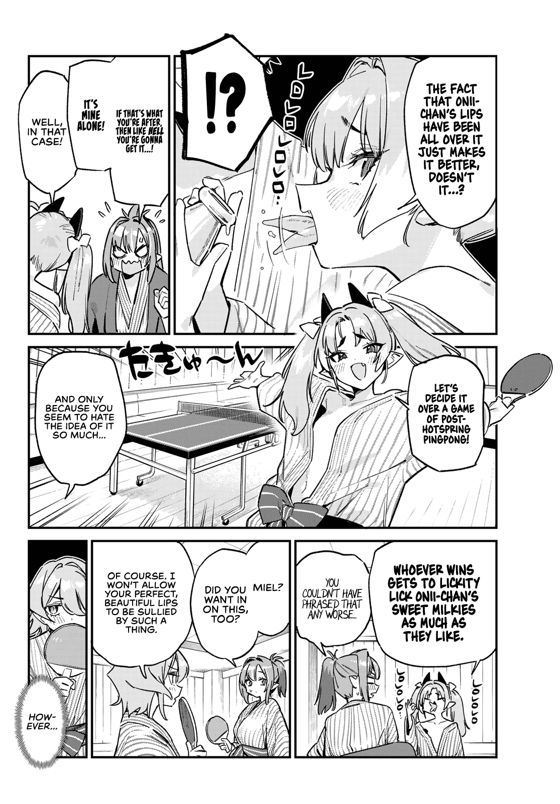 Kanan-sama Is Easy as Hell! Chapter 147 page 3 - Chapter 147: The Zebel Family’s Onsen Pingpong