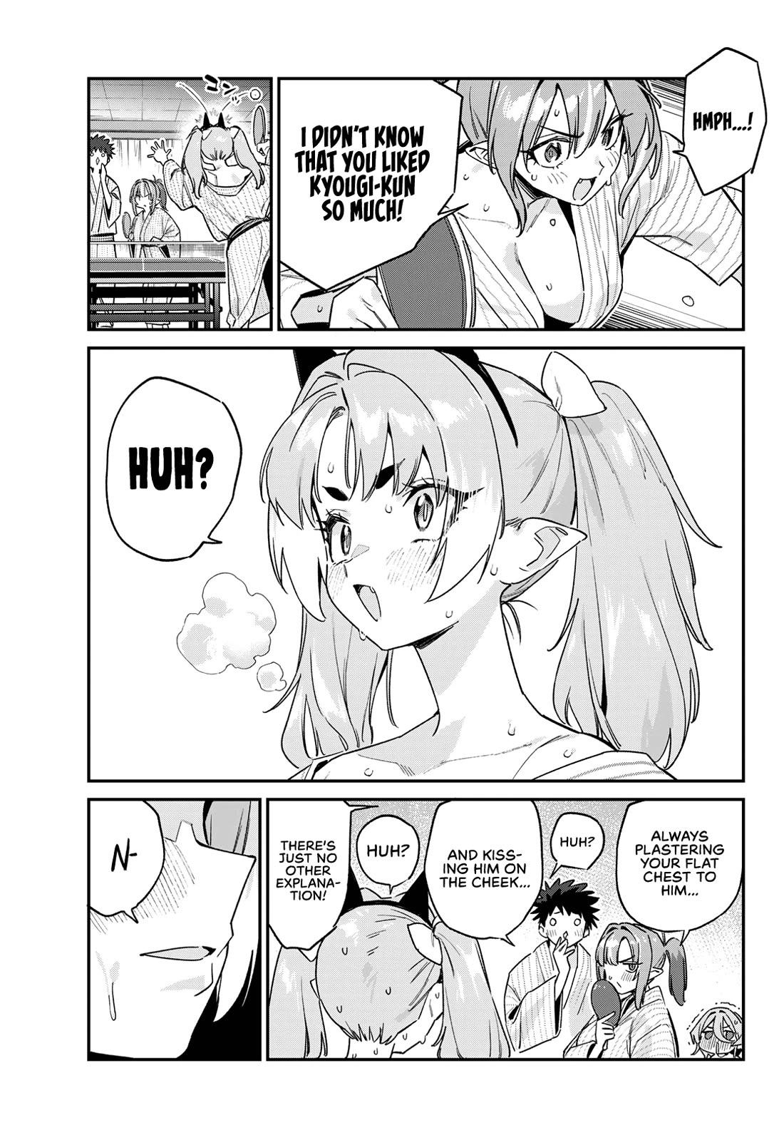 Kanan-sama Is Easy as Hell! Chapter 147 page 6 - Chapter 147: The Zebel Family’s Onsen Pingpong