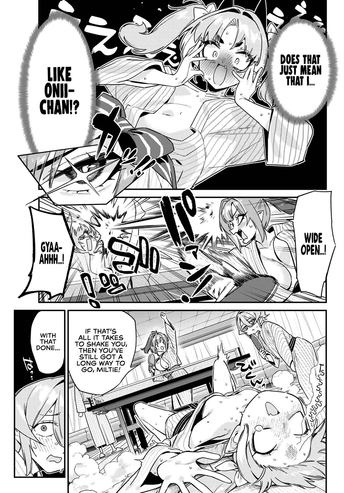 Kanan-sama Is Easy as Hell! Chapter 147 page 8 - Chapter 147: The Zebel Family’s Onsen Pingpong