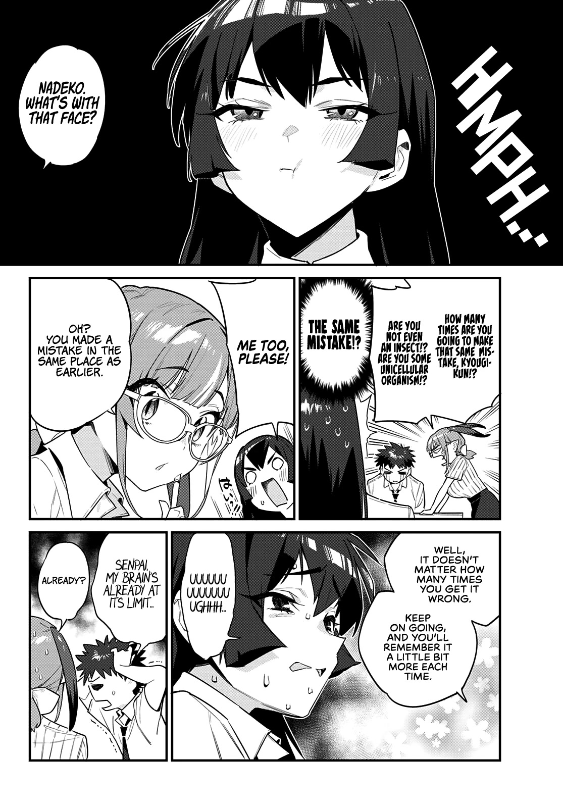 Kanan-sama Is Easy as Hell! Chapter 19 page 7 - Chapter 19: Nadeko's Study Group Release
