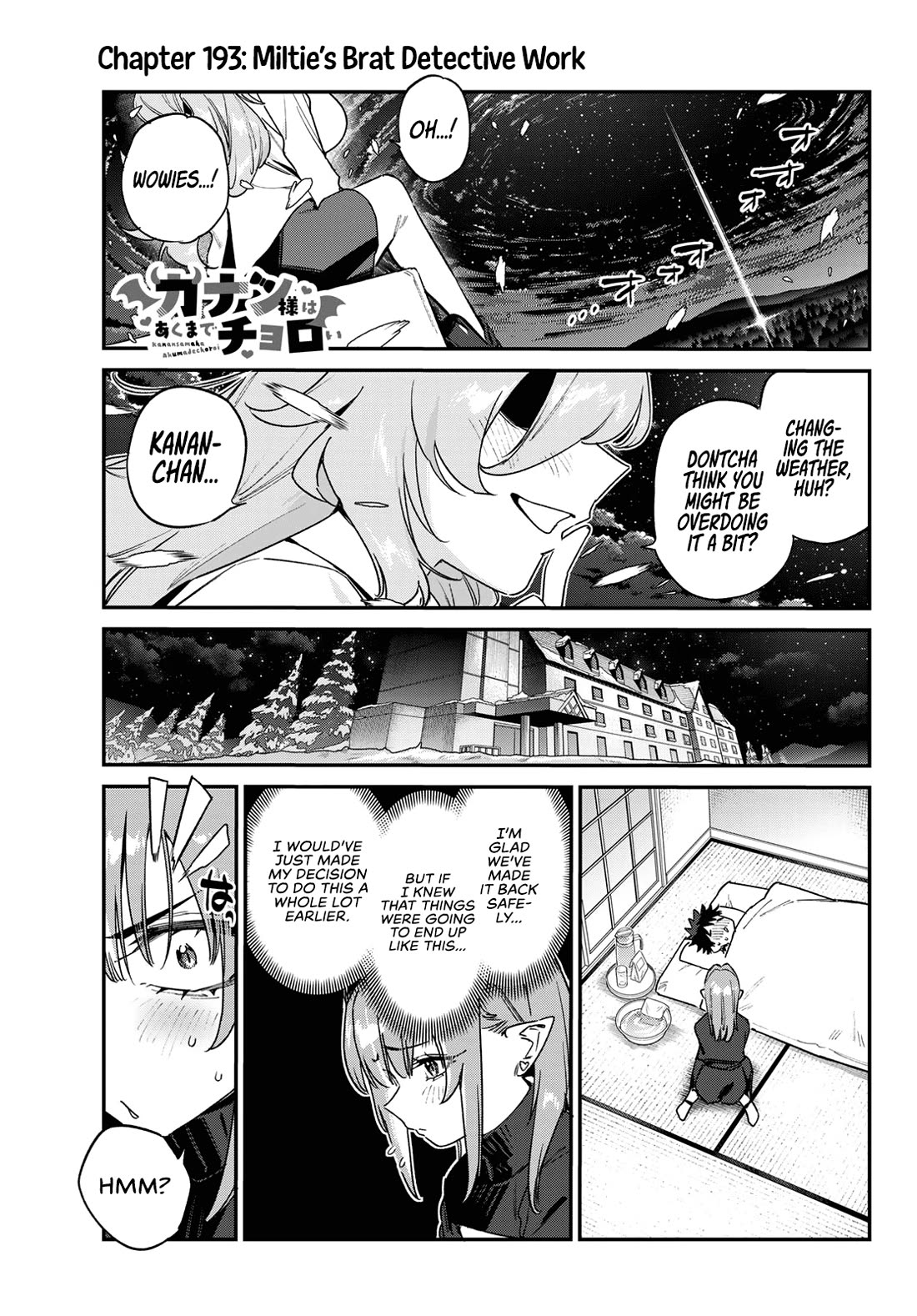 Kanan-sama Is Easy as Hell! Chapter 193 page 3 - Chapter 193