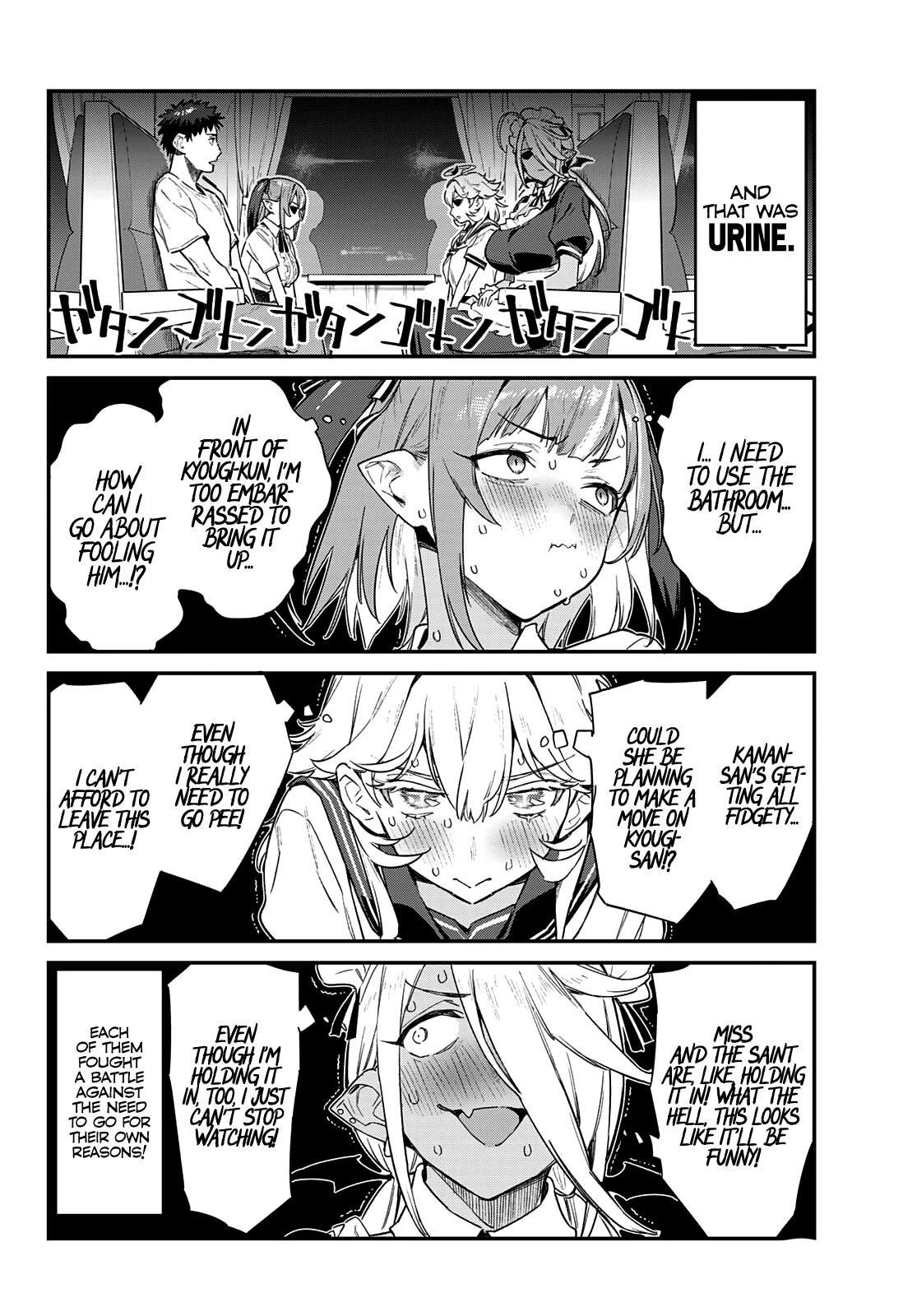 Kanan-sama Is Easy as Hell! Chapter 30 page 3 - Chapter 30: Kanan's Dignity Triangle