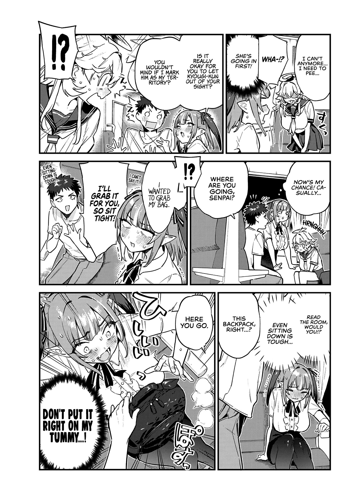 Kanan-sama Is Easy as Hell! Chapter 30 page 4 - Chapter 30: Kanan's Dignity Triangle