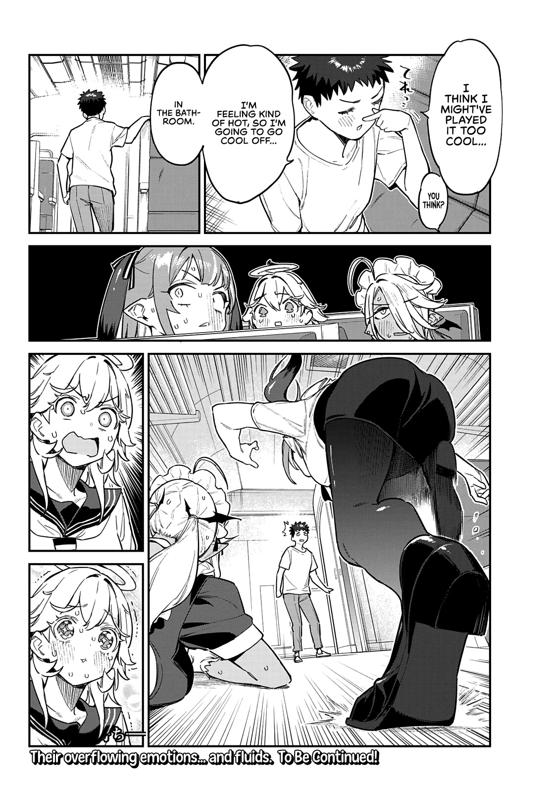 Kanan-sama Is Easy as Hell! Chapter 30 page 9 - Chapter 30: Kanan's Dignity Triangle