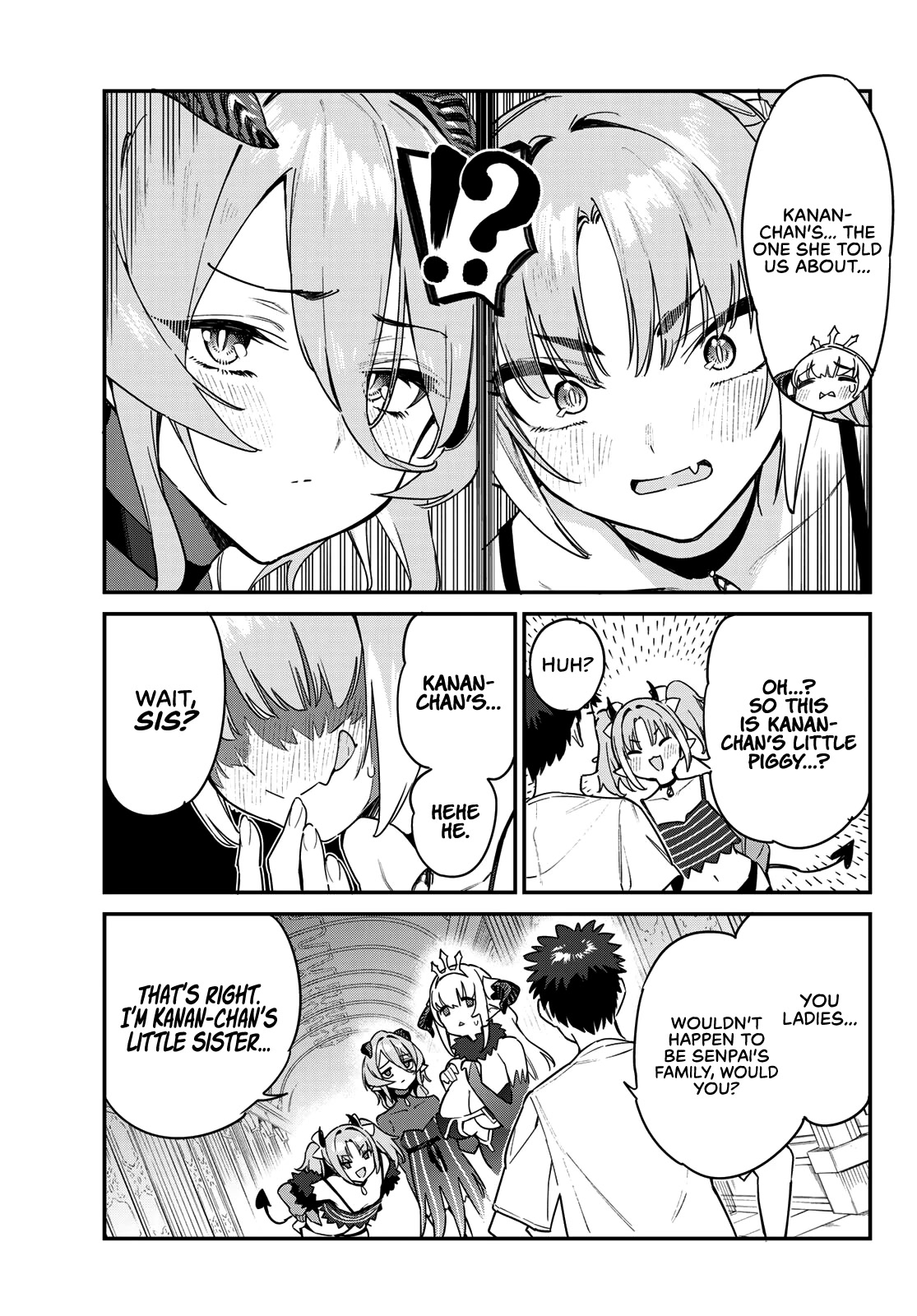 Kanan-sama Is Easy as Hell! Chapter 31 page 8 - Chapter 31: Kyougi Meets the Family