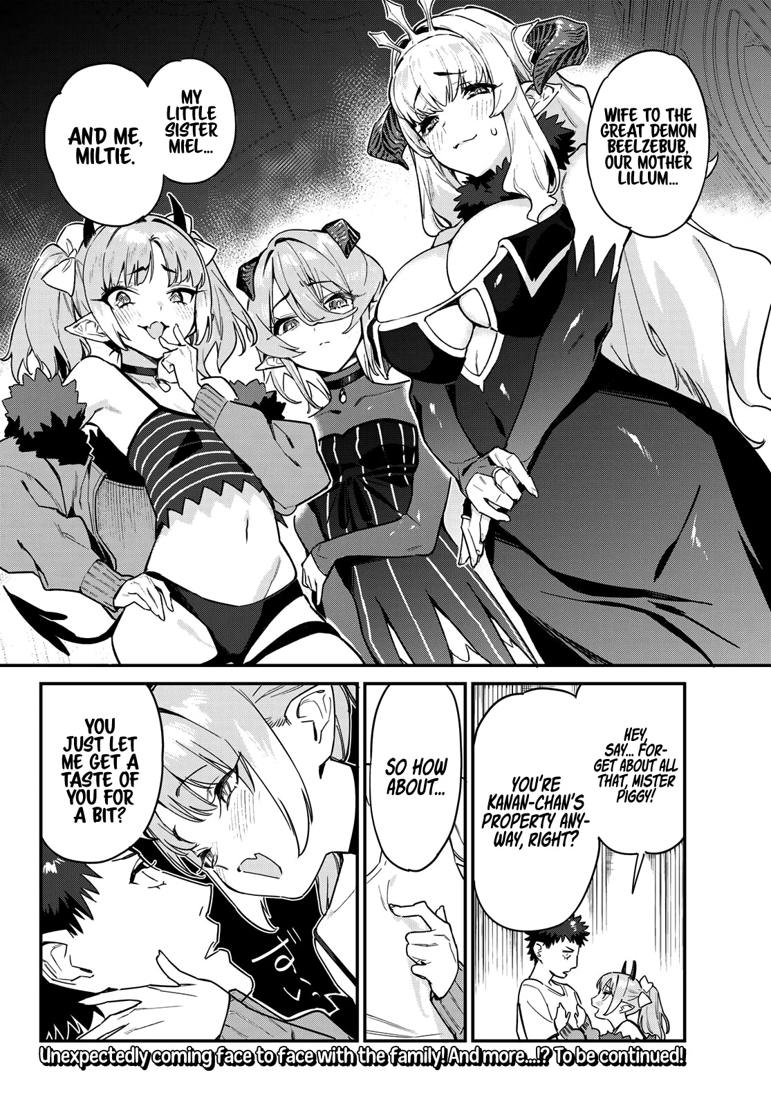 Kanan-sama Is Easy as Hell! Chapter 31 page 9 - Chapter 31: Kyougi Meets the Family