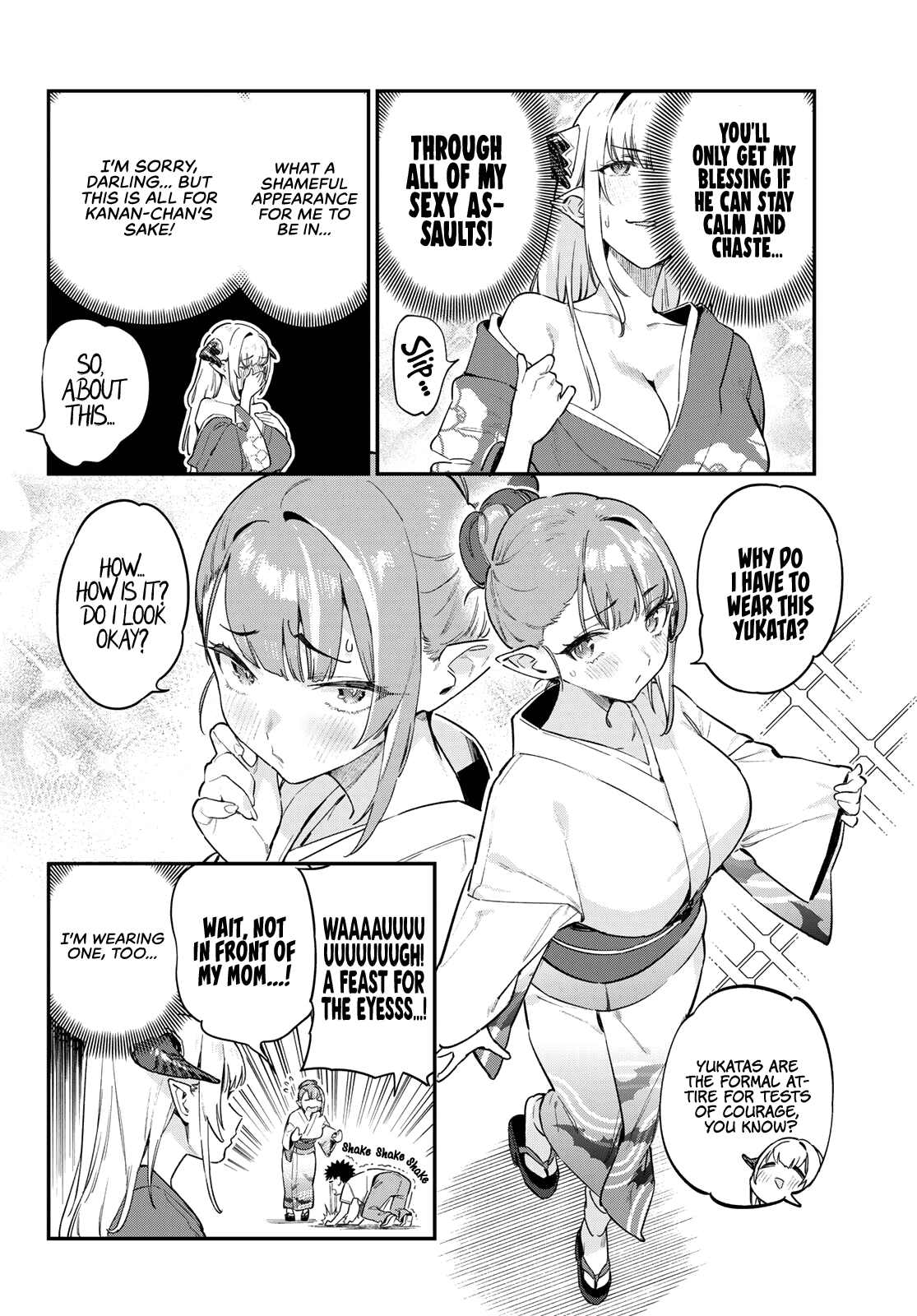 Kanan-sama Is Easy as Hell! Chapter 37 page 3 - Chapter 37: Lillum’s Test of Defeat