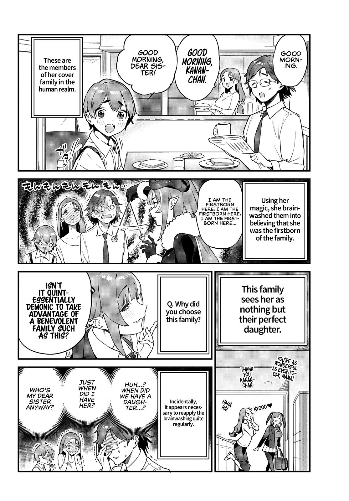 Kanan-sama Is Easy as Hell! Chapter 4 page 3 - Chapter 4: Kanan's Heart Pounding Trip to School