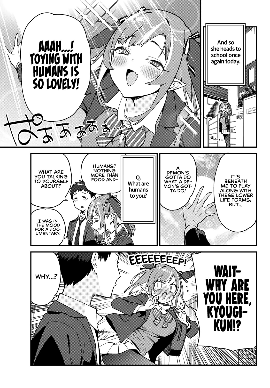Kanan-sama Is Easy as Hell! Chapter 4 page 4 - Chapter 4: Kanan's Heart Pounding Trip to School