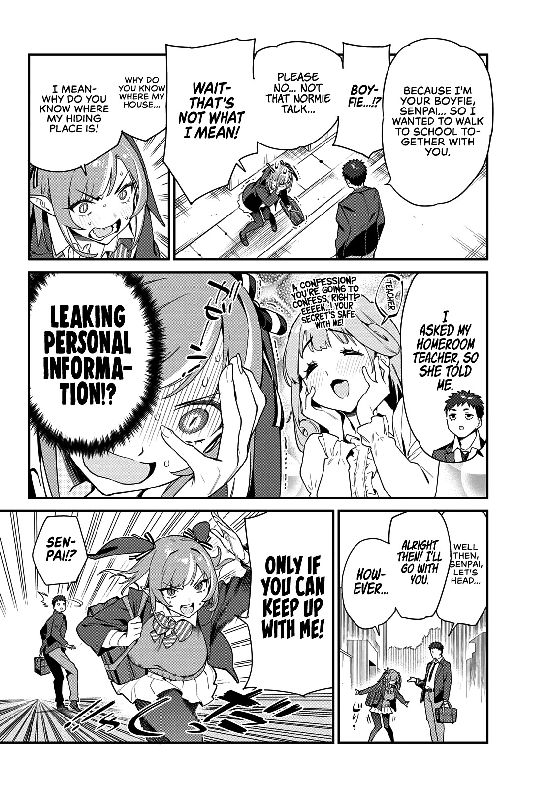 Kanan-sama Is Easy as Hell! Chapter 4 page 5 - Chapter 4: Kanan's Heart Pounding Trip to School