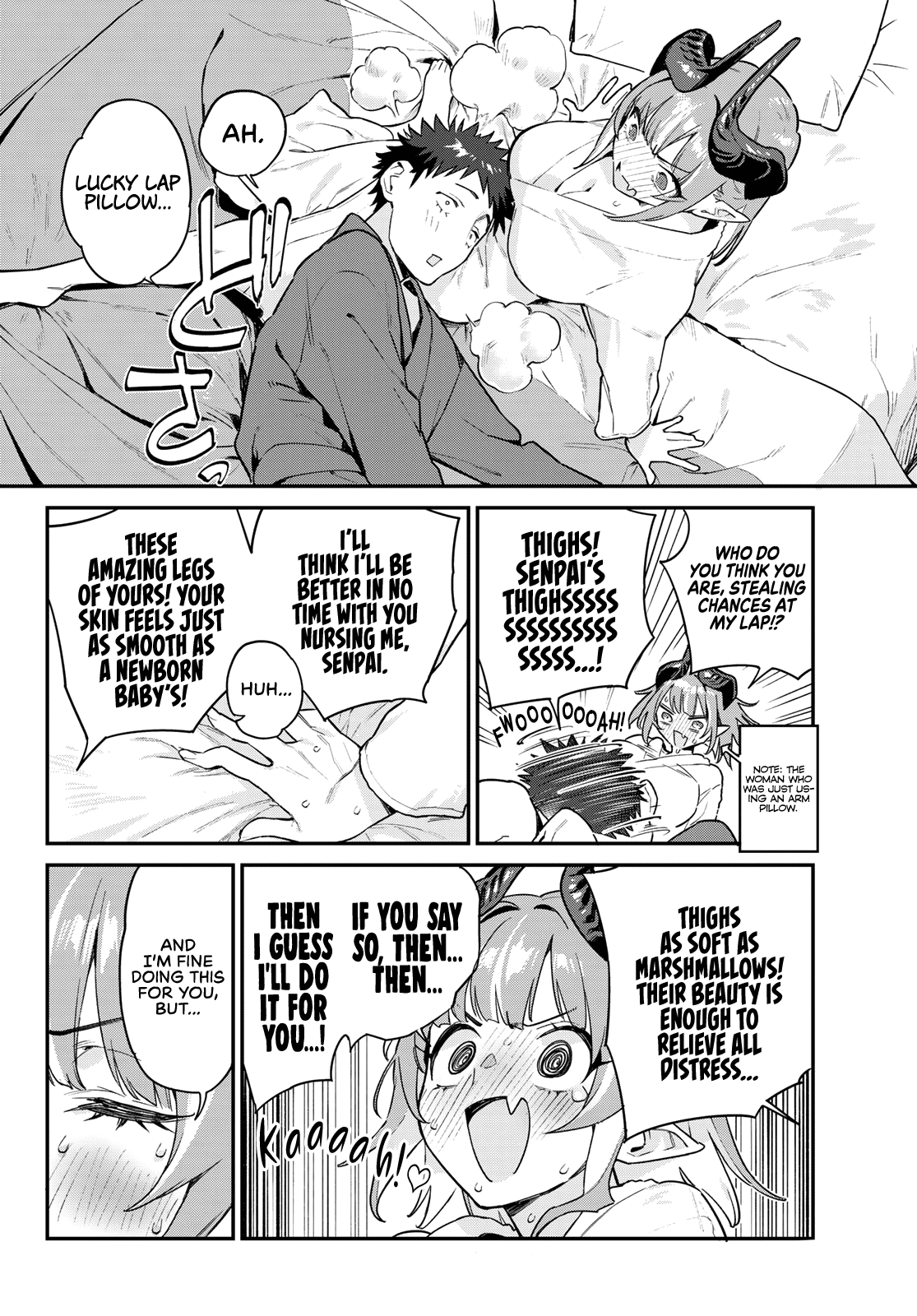 Kanan-sama Is Easy as Hell! Chapter 40 page 5 - Chapter 40: Kanan’s Wake Up Surprise