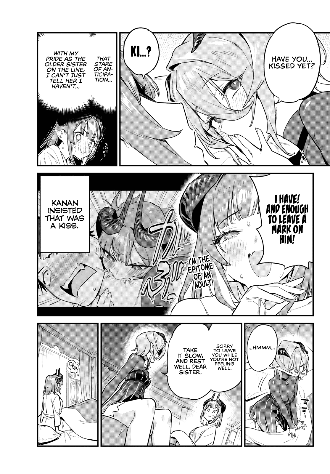 Kanan-sama Is Easy as Hell! Chapter 41 page 8 - Chapter 41: Miel’s Girl Talk