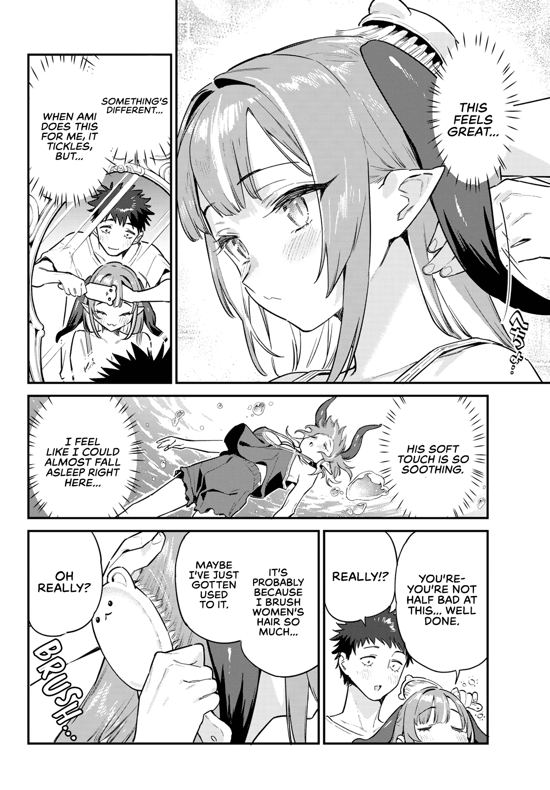 Kanan-sama Is Easy as Hell! Chapter 42 page 5 - Chapter 42: Kanan’s Happy Brushing