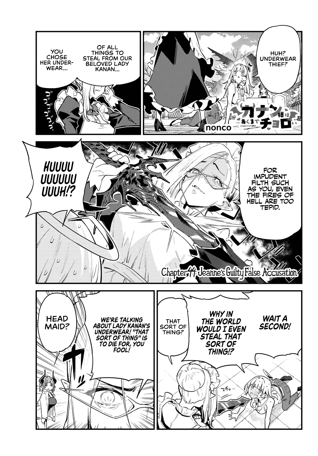 Kanan-sama Is Easy as Hell! Chapter 44 page 2 - Chapter 44: Jeanne’s Guilty False Accusation