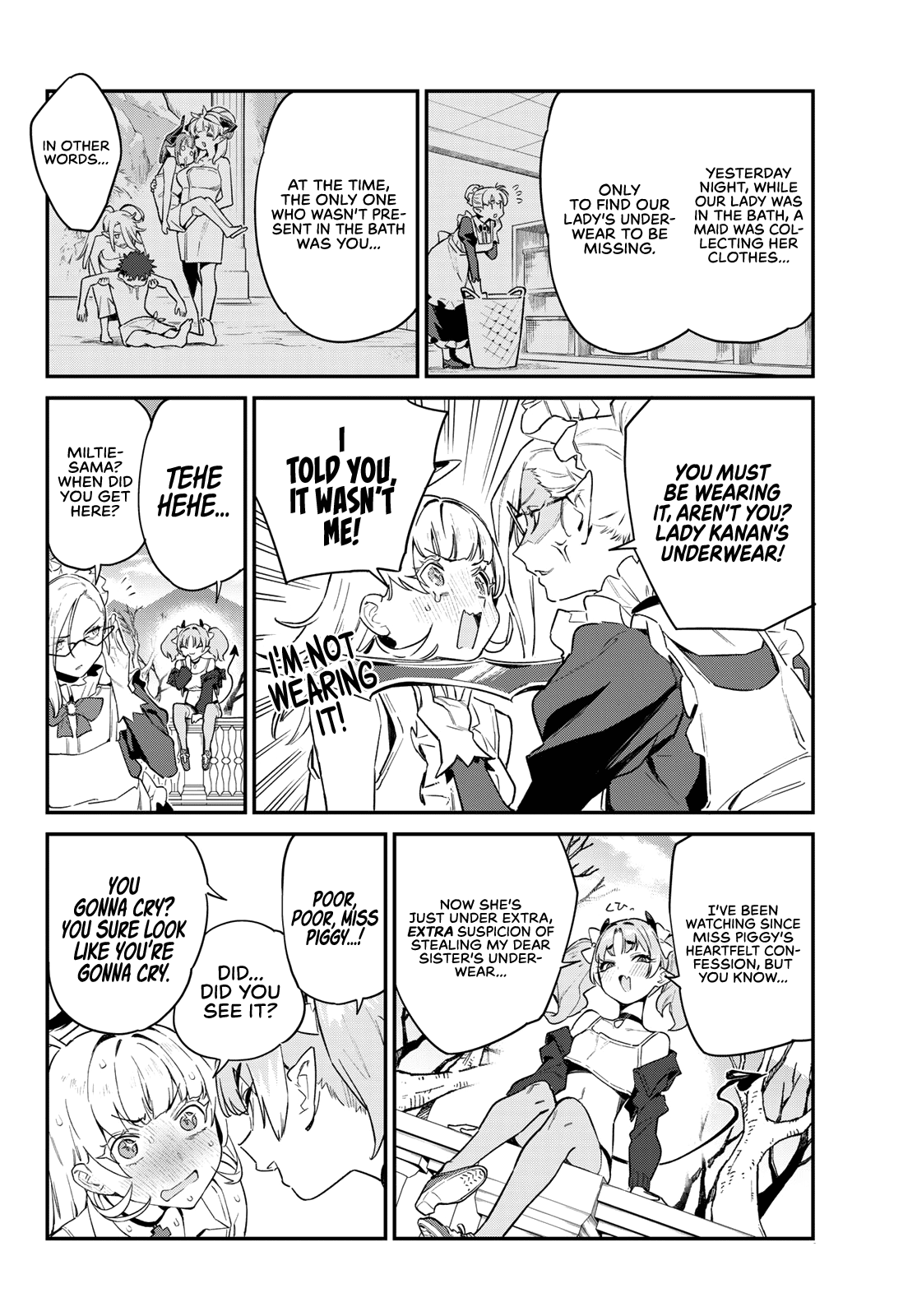 Kanan-sama Is Easy as Hell! Chapter 44 page 3 - Chapter 44: Jeanne’s Guilty False Accusation