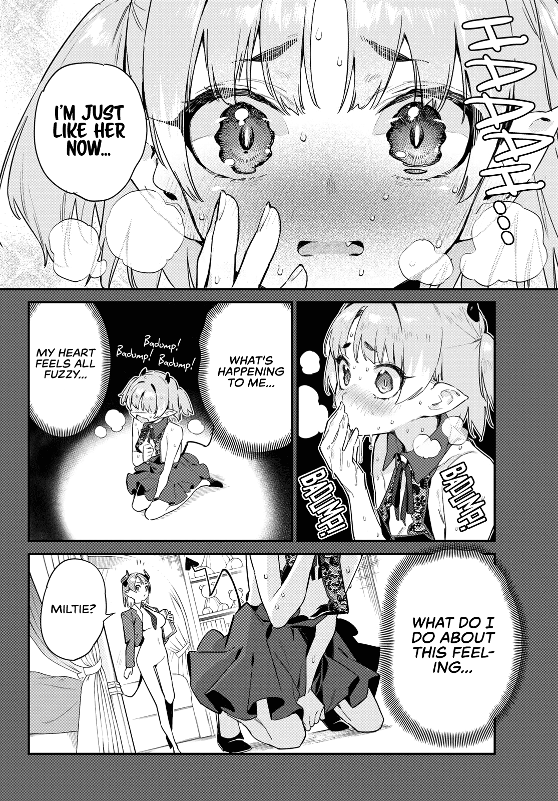 Kanan-sama Is Easy as Hell! Chapter 46 page 6 - Chapter 46: Miltie's brat memories