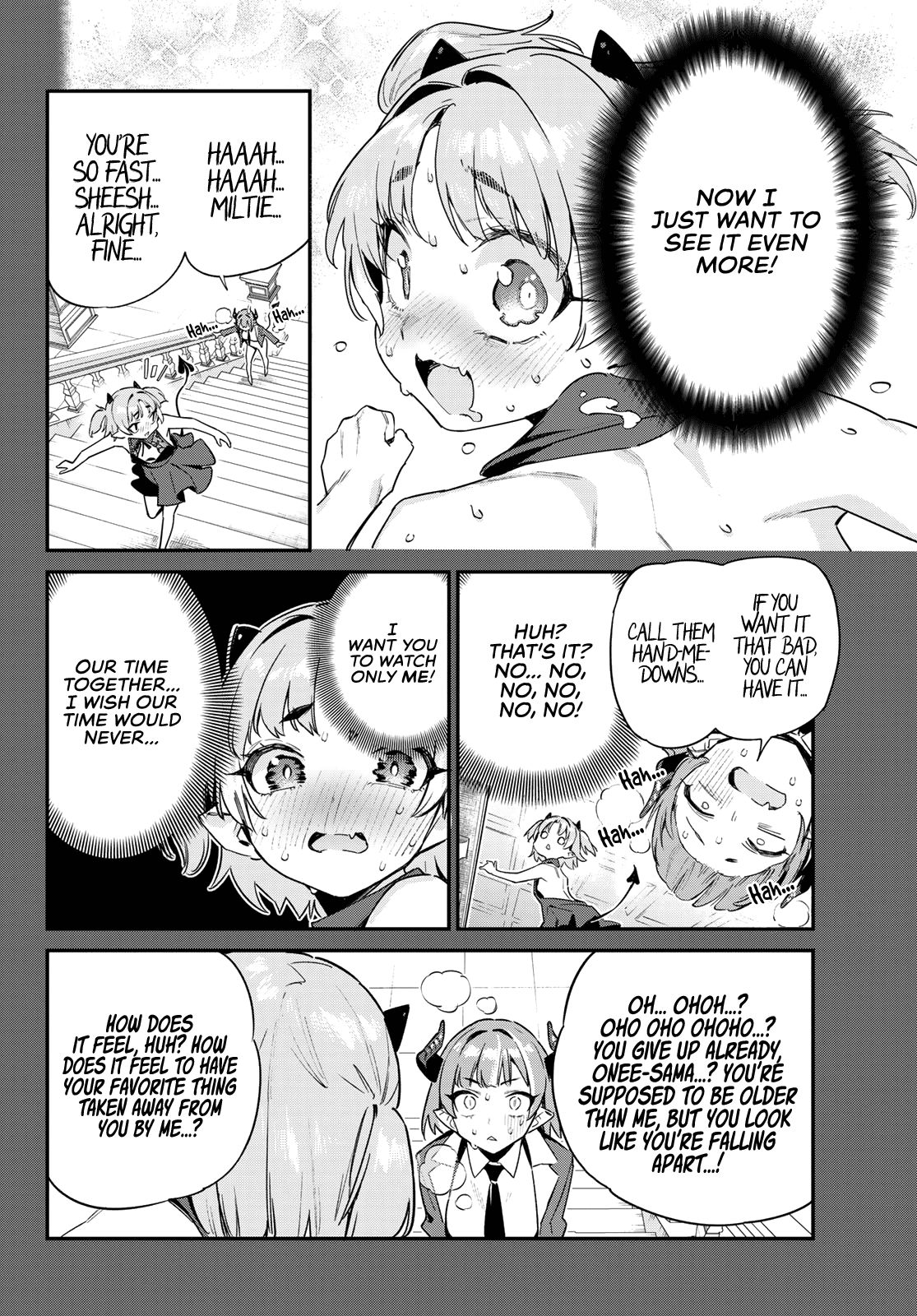 Kanan-sama Is Easy as Hell! Chapter 46 page 8 - Chapter 46: Miltie's brat memories