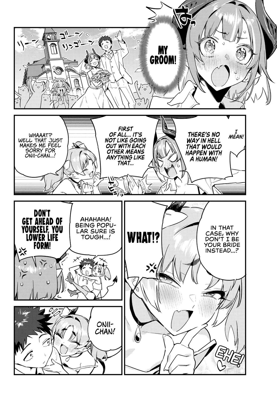 Kanan-sama Is Easy as Hell! Chapter 49 page 3 - Chapter 49: Kanan’s Blindfold Challenge
