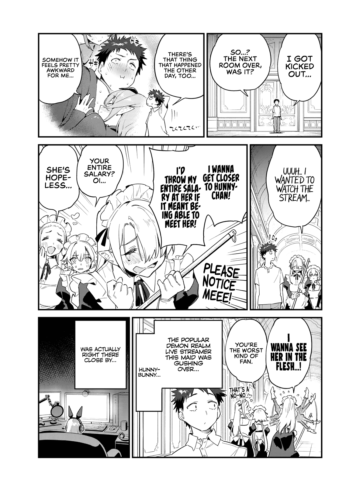 Kanan-sama Is Easy as Hell! Chapter 50 page 4 - Chapter 50: Miel’s Stress Relief Streaming