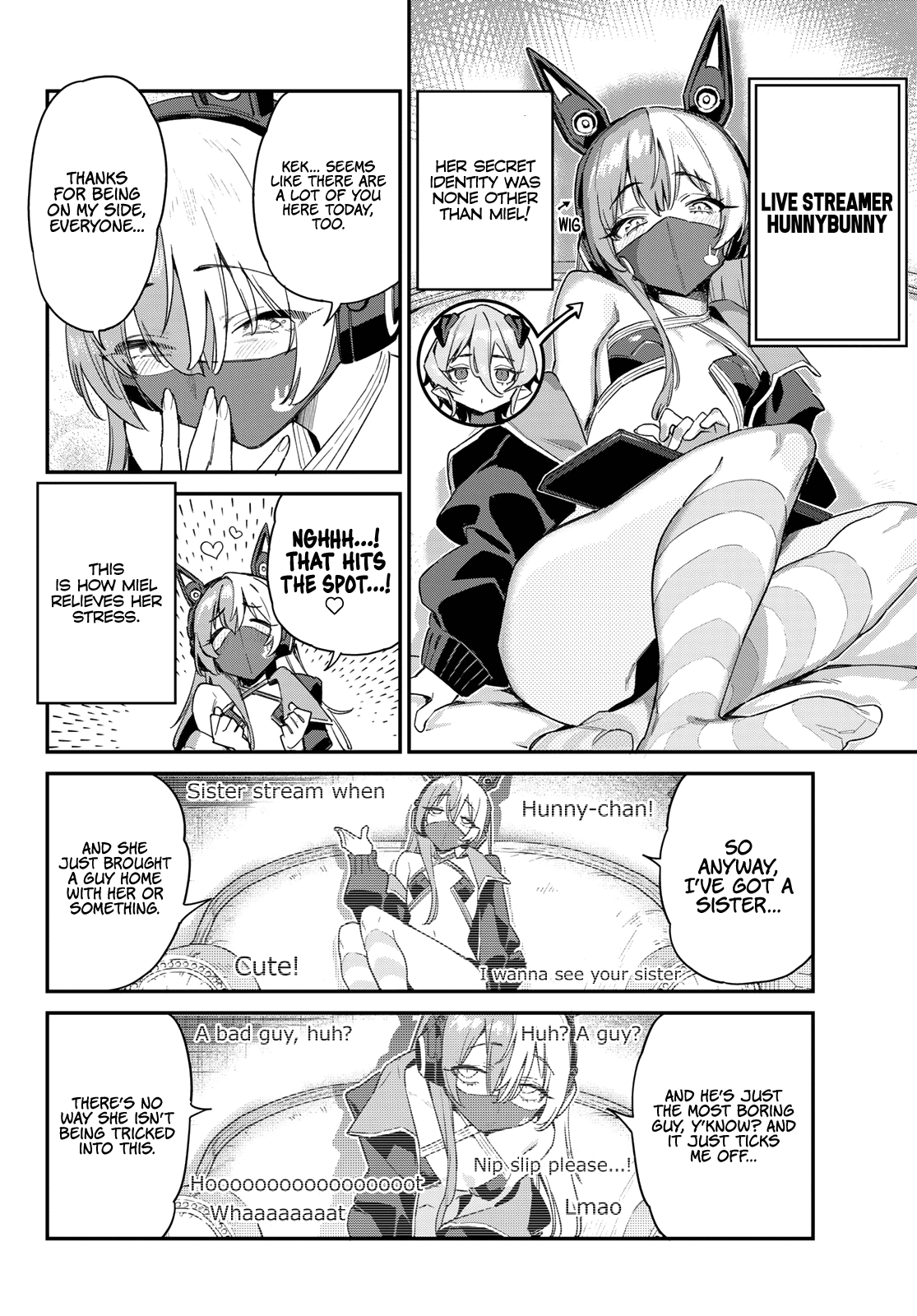 Kanan-sama Is Easy as Hell! Chapter 50 page 5 - Chapter 50: Miel’s Stress Relief Streaming