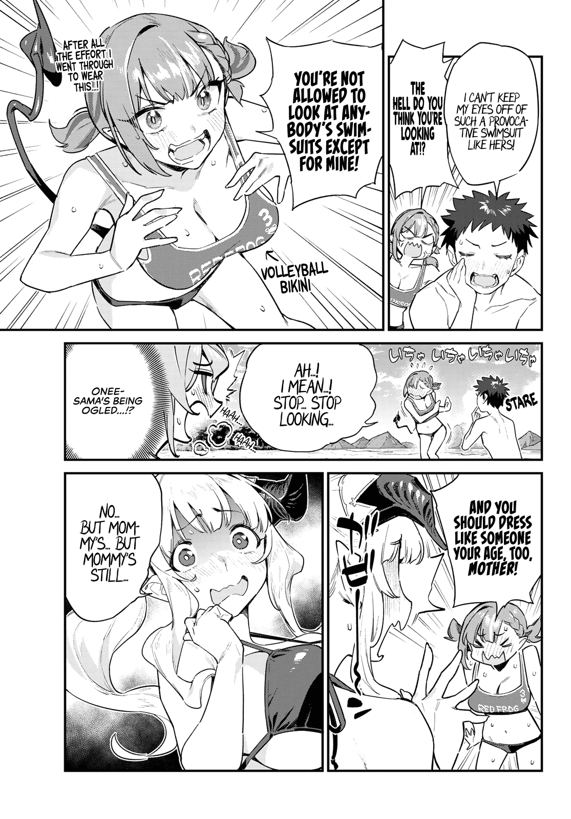 Kanan-sama Is Easy as Hell! Chapter 54 page 4 - Chapter 54: The Zebel House’s Beach Volleyball Gamble