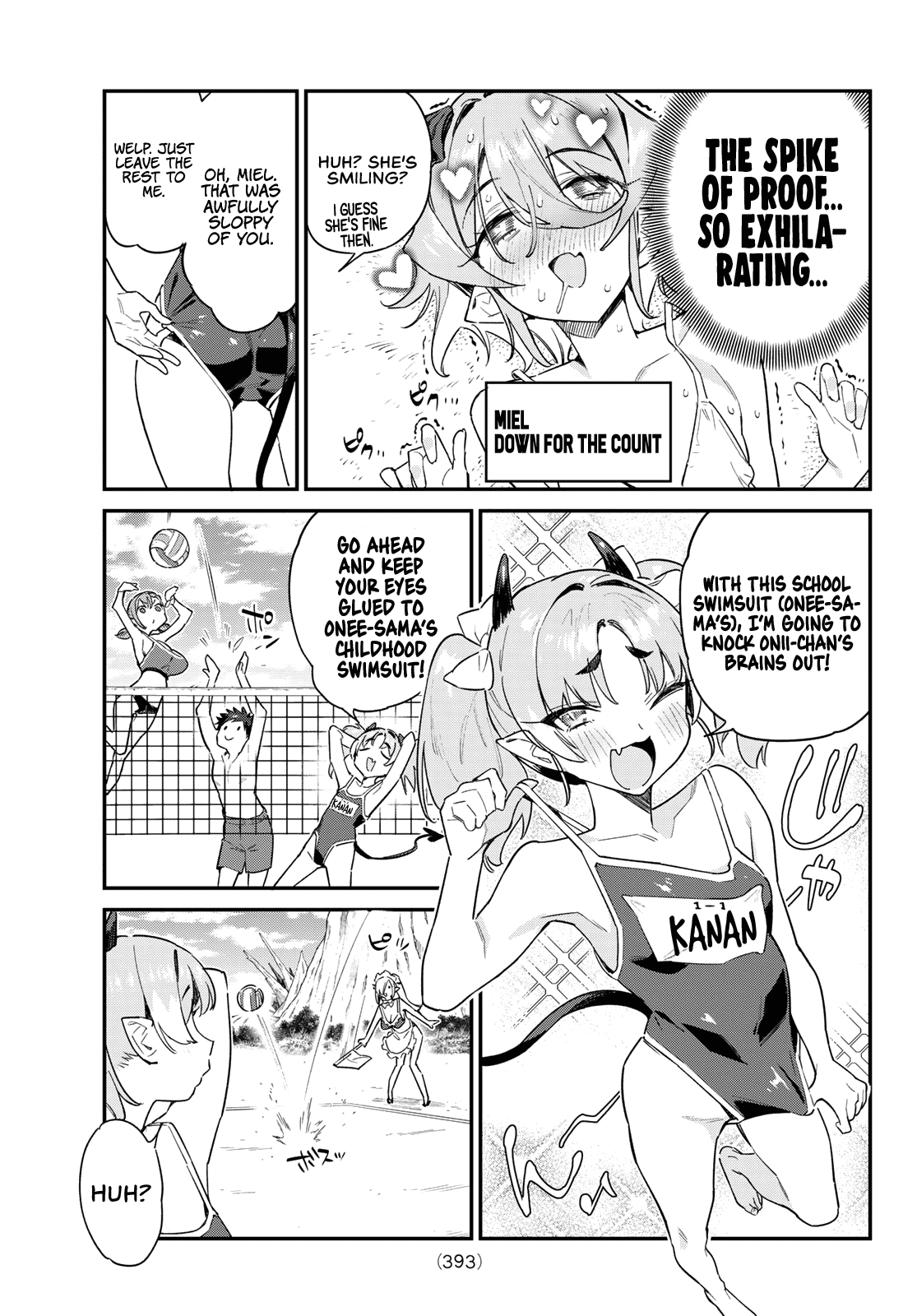 Kanan-sama Is Easy as Hell! Chapter 54 page 6 - Chapter 54: The Zebel House’s Beach Volleyball Gamble