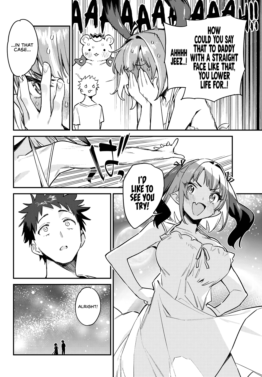 Kanan-sama Is Easy as Hell! Chapter 56 page 11 - Chapter 56: Kanan and Kyougi's Last Night in the Demon Realm
