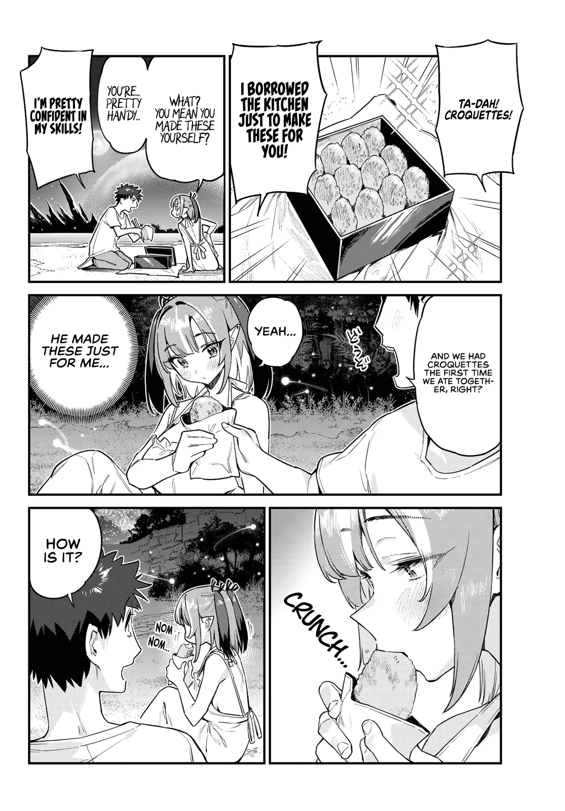 Kanan-sama Is Easy as Hell! Chapter 56 page 5 - Chapter 56: Kanan and Kyougi's Last Night in the Demon Realm