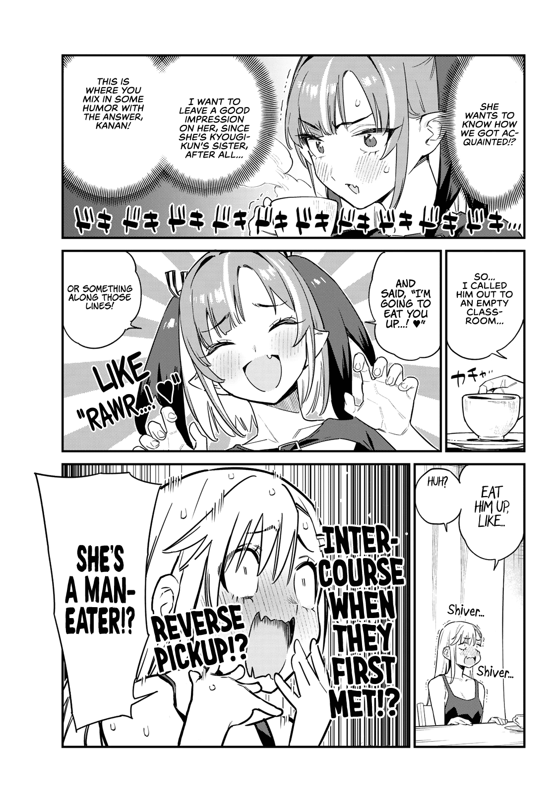 Kanan-sama Is Easy as Hell! Chapter 59 page 4 - Chapter 59: Koko's Carnivore Heirarchy