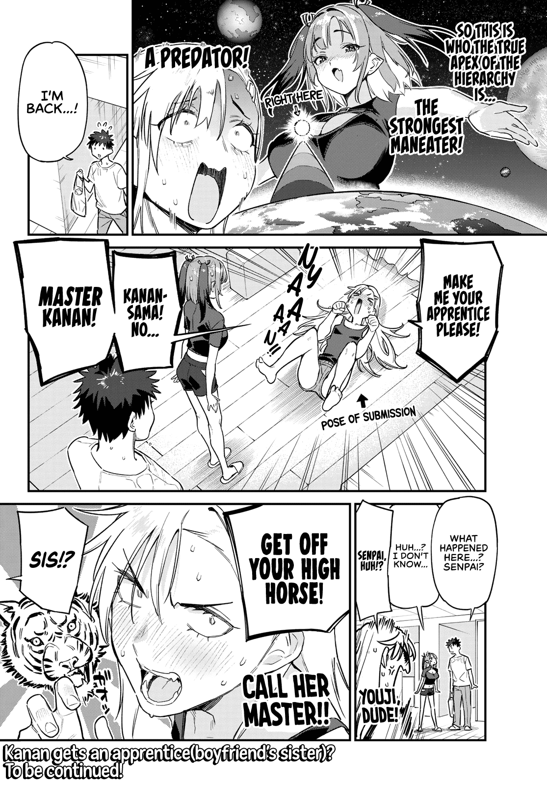 Kanan-sama Is Easy as Hell! Chapter 59 page 9 - Chapter 59: Koko's Carnivore Heirarchy