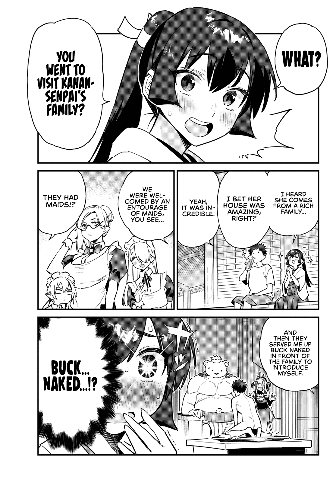 Kanan-sama Is Easy as Hell! Chapter 63 page 4 - Chapter 63: Nadeko’s Jealous Summer Diary