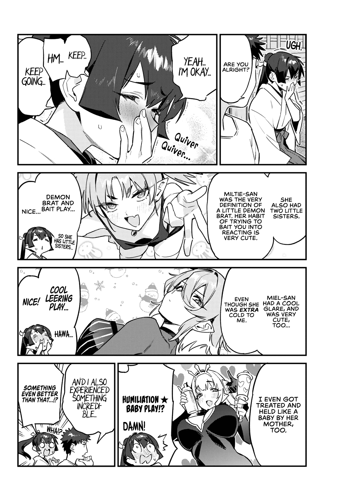Kanan-sama Is Easy as Hell! Chapter 63 page 5 - Chapter 63: Nadeko’s Jealous Summer Diary
