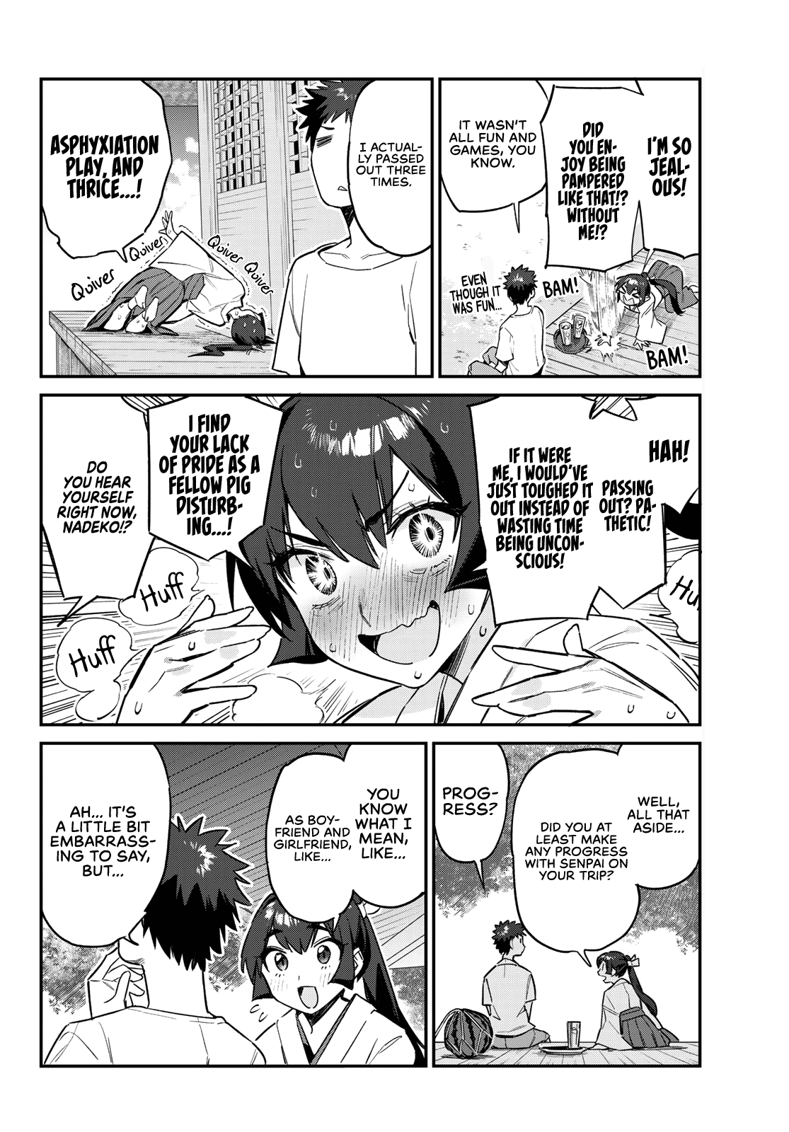 Kanan-sama Is Easy as Hell! Chapter 63 page 7 - Chapter 63: Nadeko’s Jealous Summer Diary