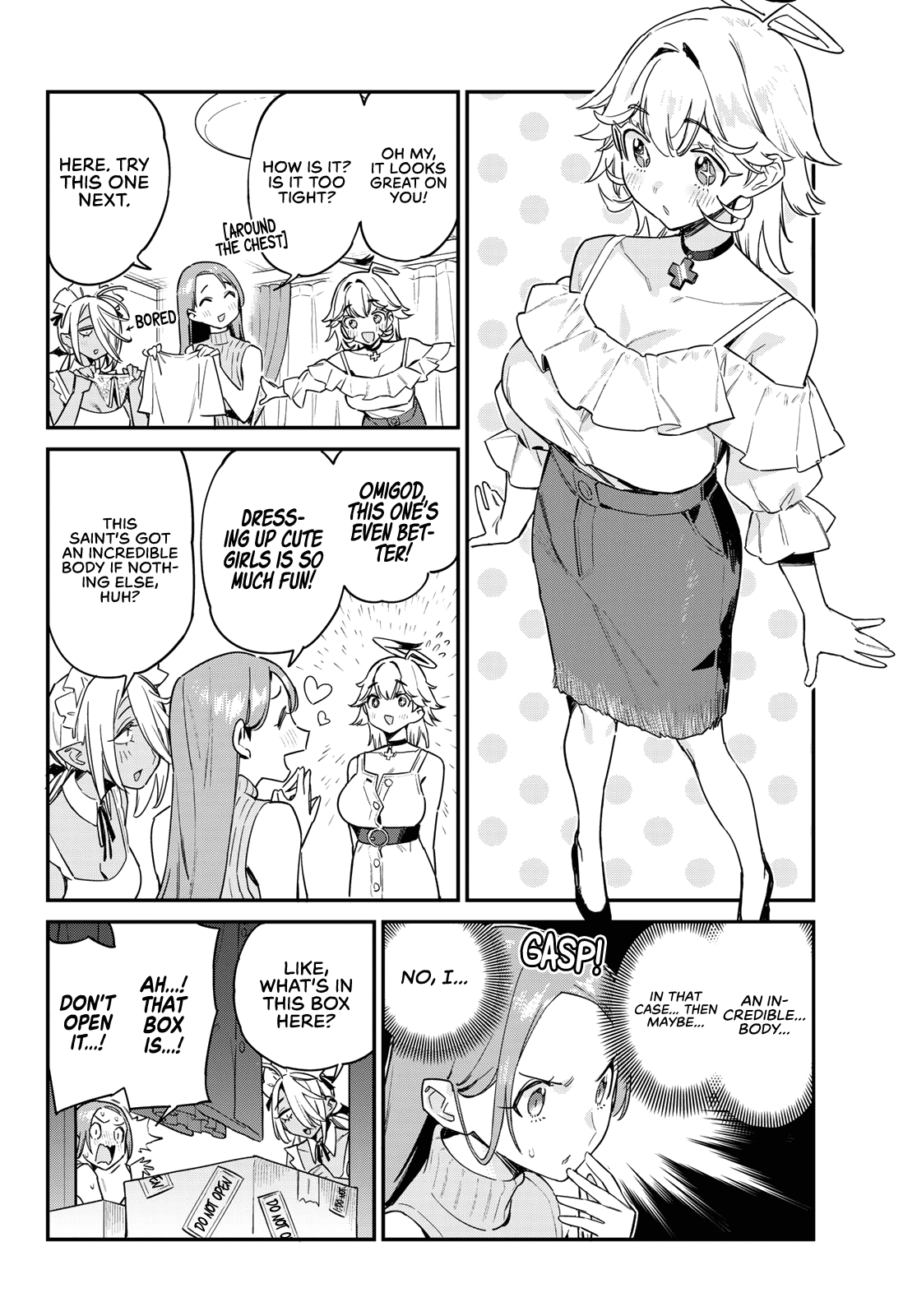 Kanan-sama Is Easy as Hell! Chapter 64 page 3 - Chapter 64: Jeanne’s Outfit Show