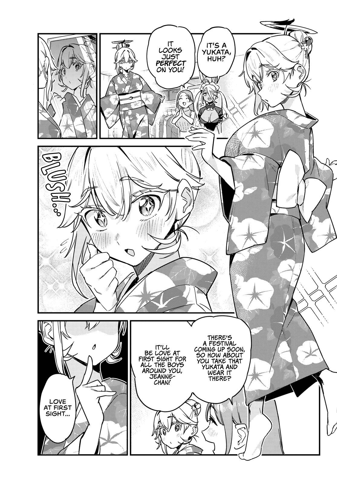 Kanan-sama Is Easy as Hell! Chapter 64 page 8 - Chapter 64: Jeanne’s Outfit Show